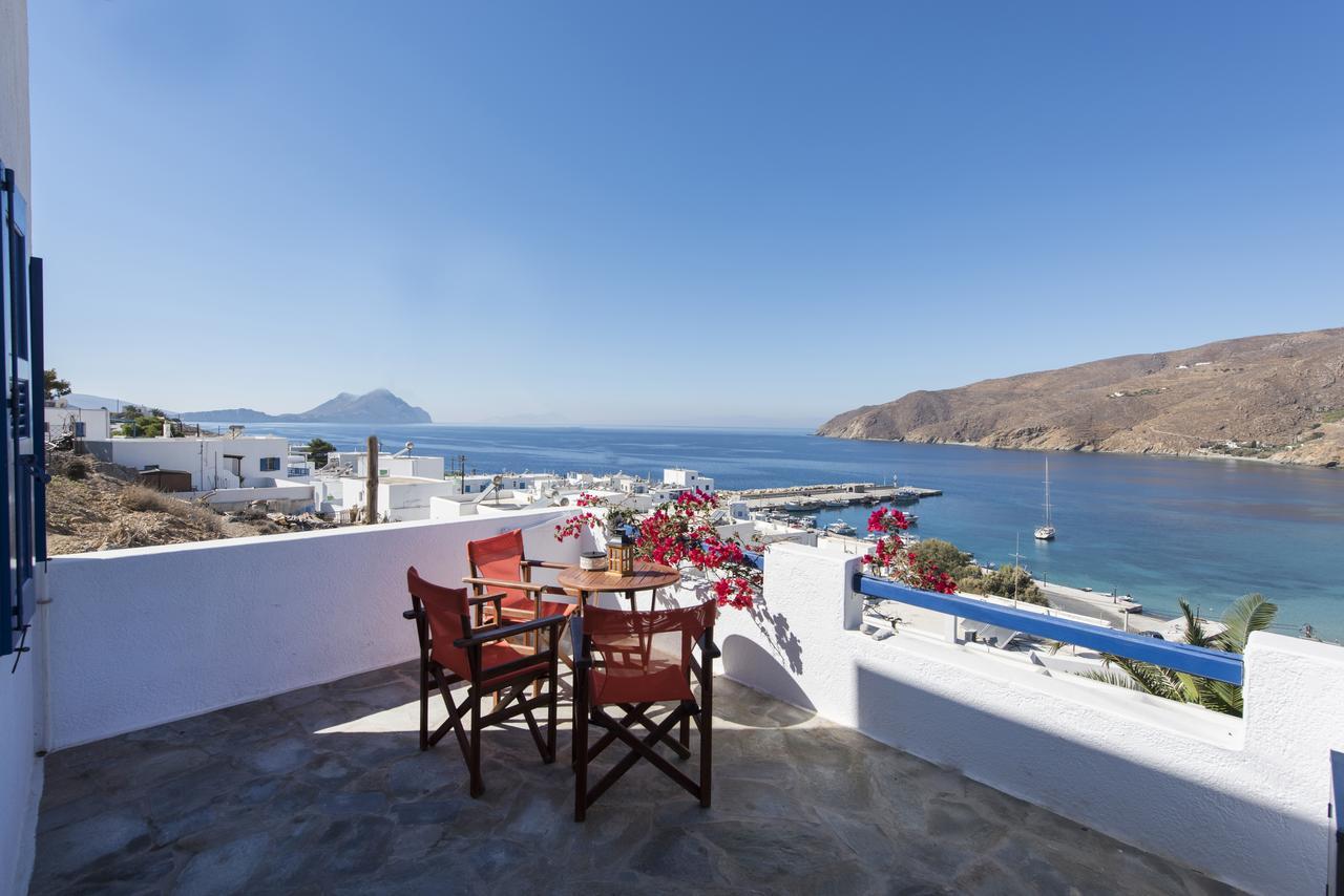 Erisimo Hotel Aegiali Bagian luar foto