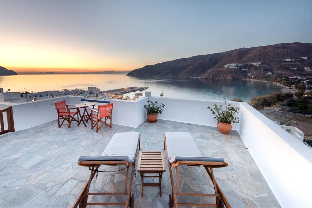 Erisimo Hotel Aegiali Bagian luar foto